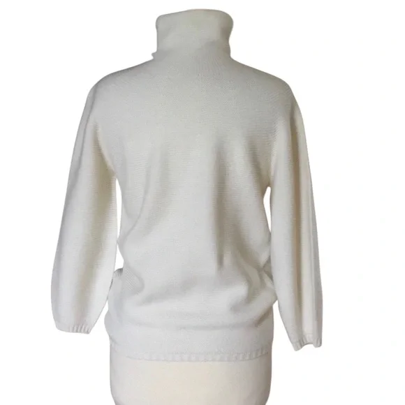 MaxMara Etrusco Wool Cashmere Turtleneck Maglia Pullover Sweater - Picture 5 of 10